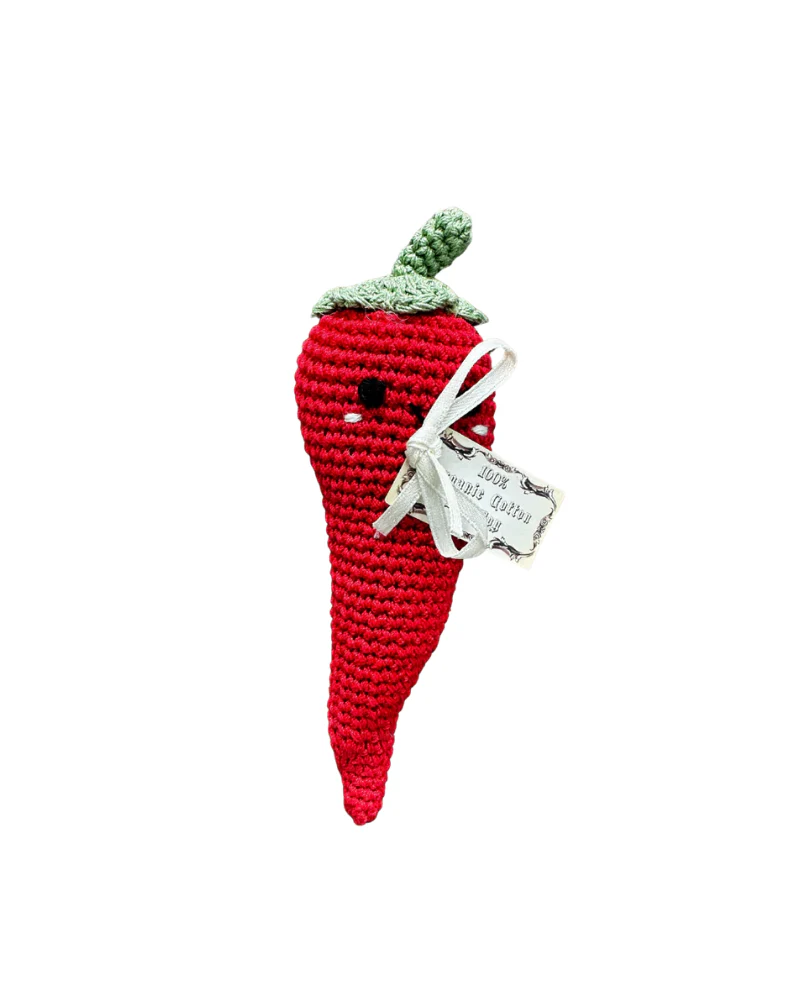 Chili P. Pepper Organic Cotton Knit Dog Toy - Image 2
