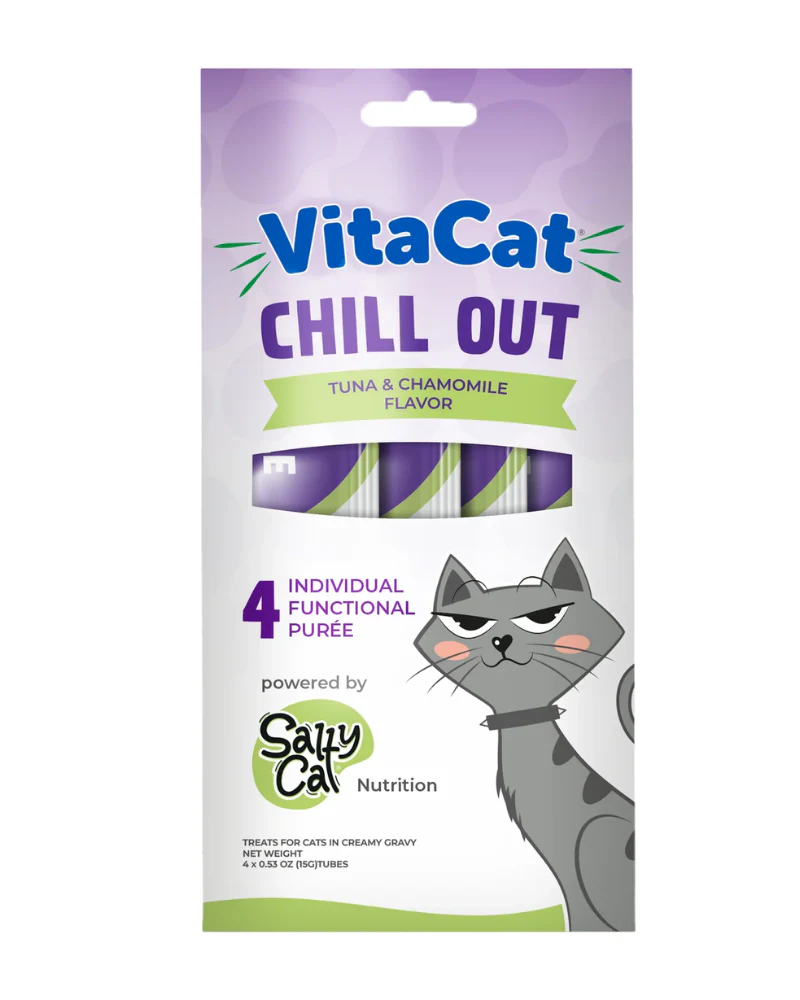 Chill Out Functional Squeeze Pouch Cat Treats
