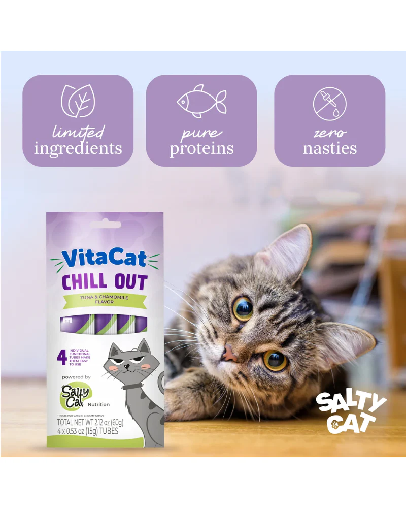 Chill Out Functional Squeeze Pouch Cat Treats - Image 2