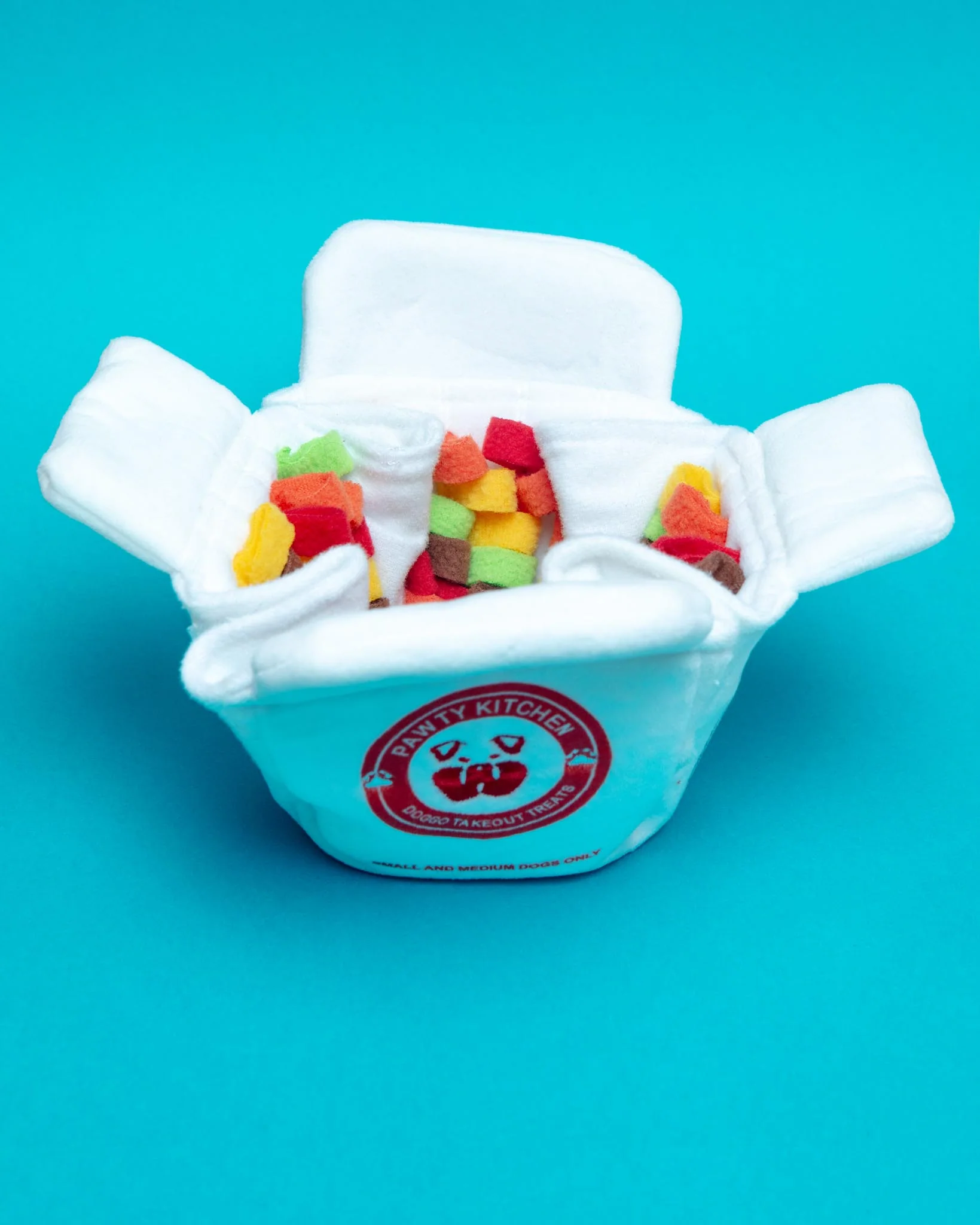 Chinese Takeout Box Interactive Snuffle Dog Toy - Image 2