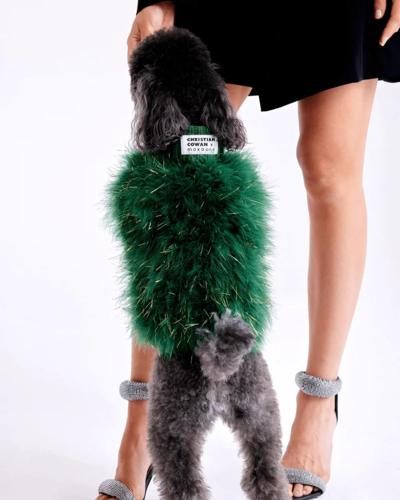 Christian Cowan Holiday Glitz Jumper Dog Sweater (FINAL SALE) - Image 7