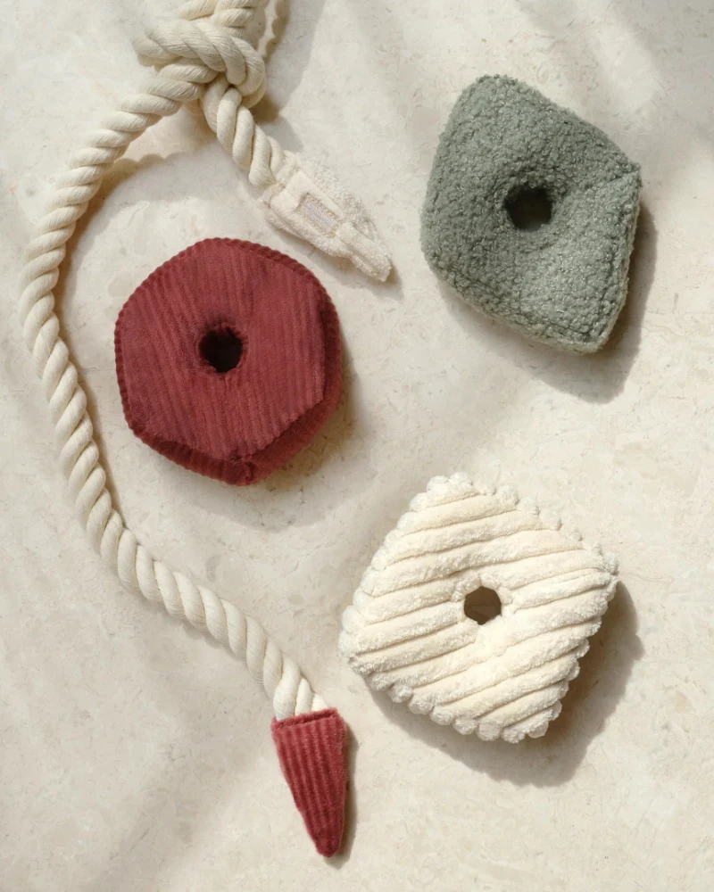 Christmas Blocs Interactive Tug Dog Toy - Image 2