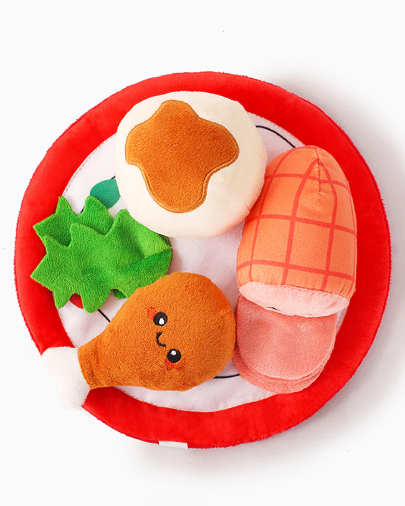 Christmas Dinner Snuffle Dog Toy (FINAL SALE) - Image 3