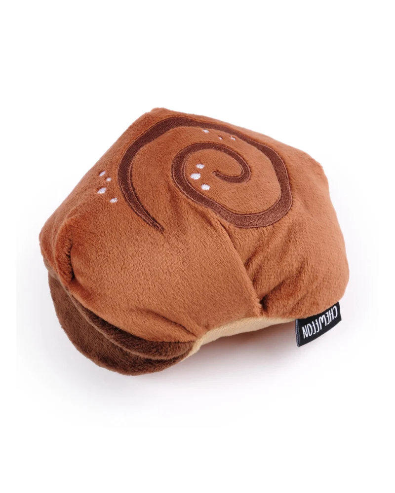 Cinnamon Roll Squeaky Snuffle Dog Toy - Image 6