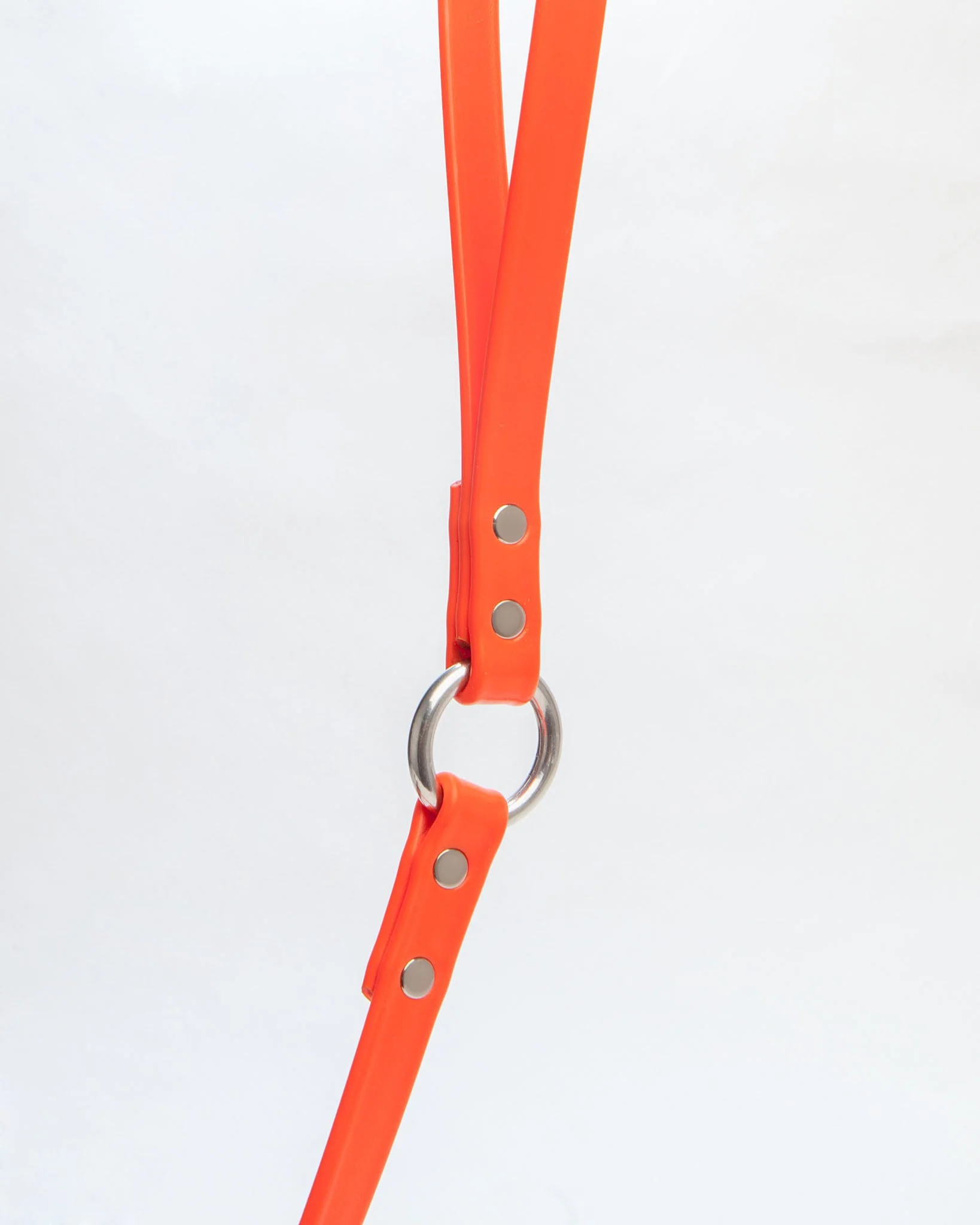 Traffic Leash in Neon Orange - 2' (Made in the USA) - Image 2