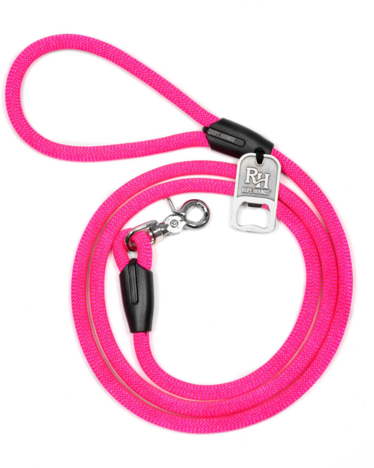 Classic Single Handle Dog Leash in Pink Panther (Made in the USA)