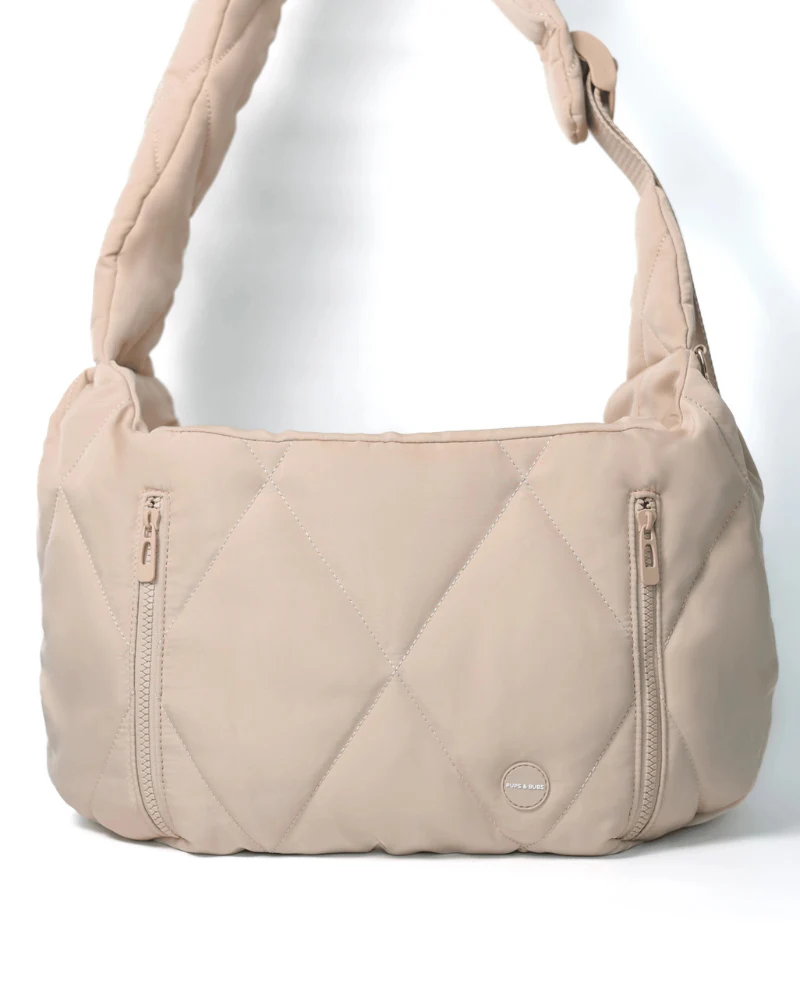Cloud Crossbody Pet Carrier in Beige or Black - Image 17