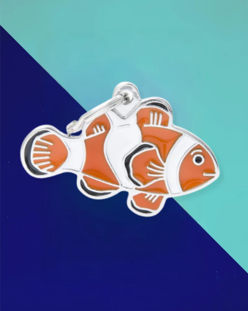 Clownfish Custom Pet ID Tag