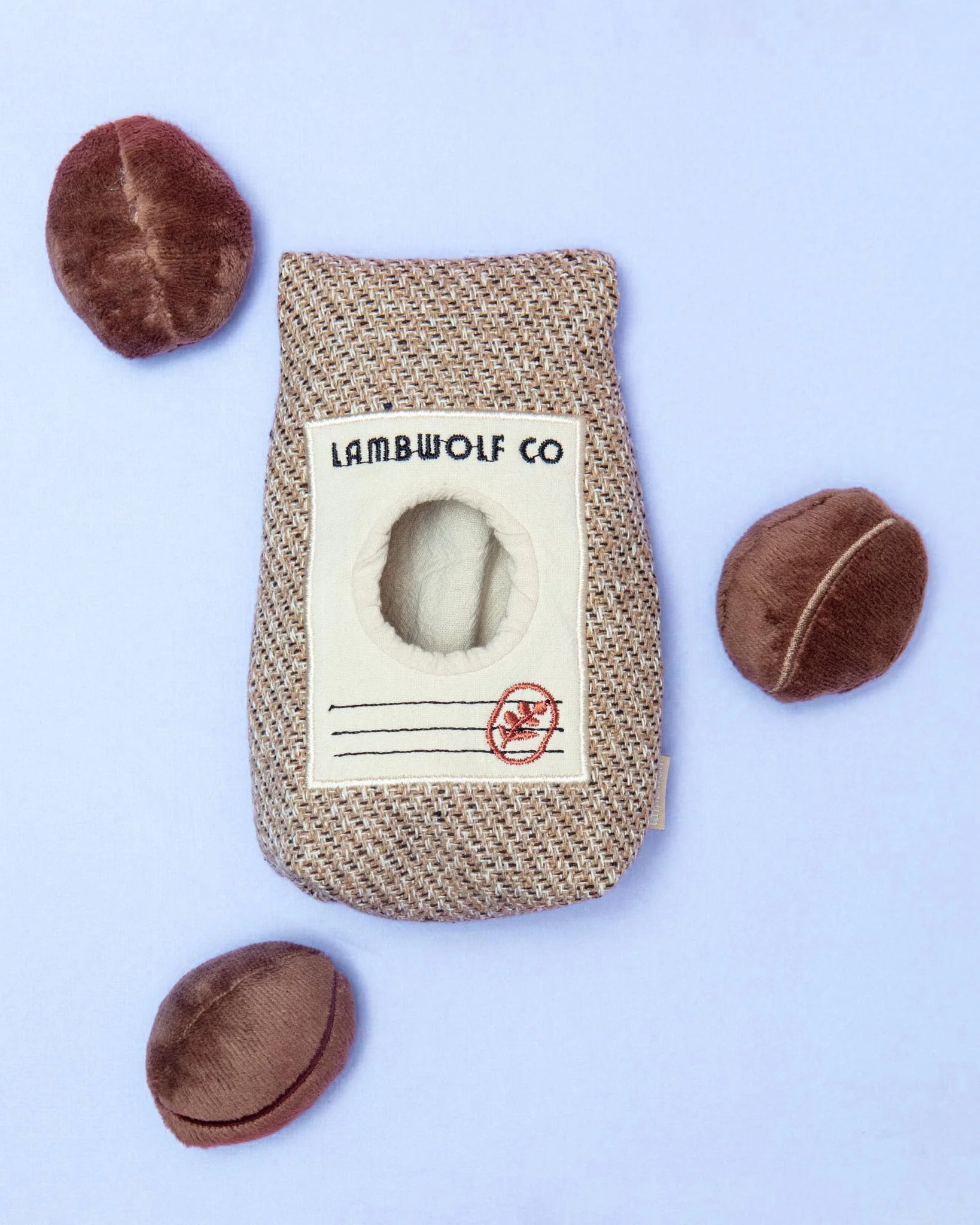 Coffee Beans Enrichment Dog Toy