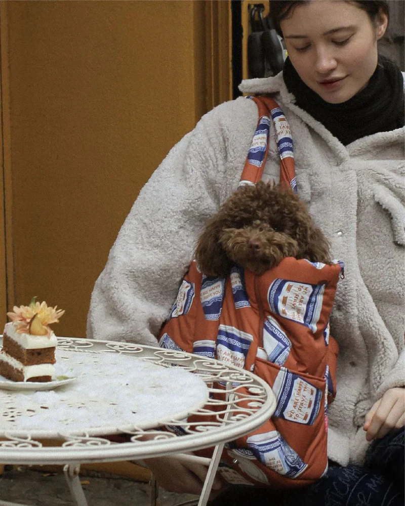Coffee Cup Dog Carrier (Little Beast x Rachel Antonoff) - Image 2