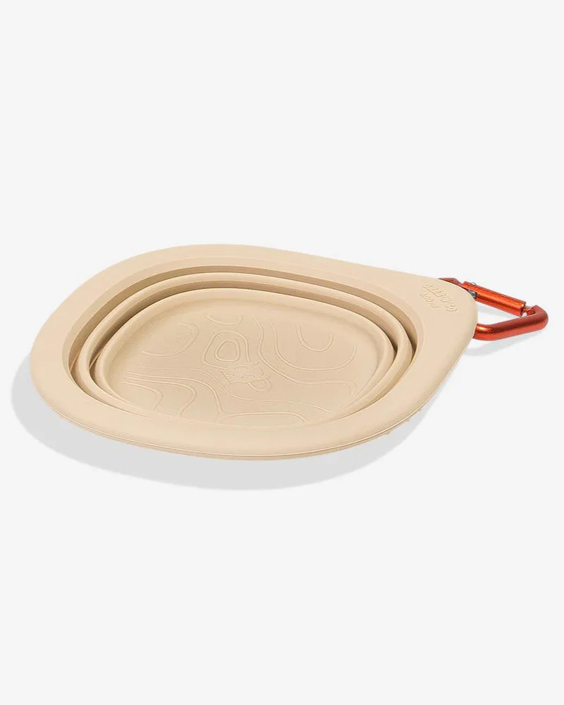 Collapsible Go Bowl in Biscotti - Image 2