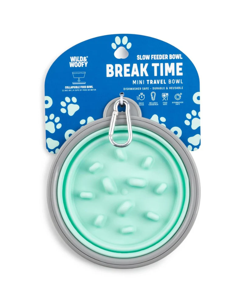 Collapsible Slow Feeder Dog Bowl - Image 3