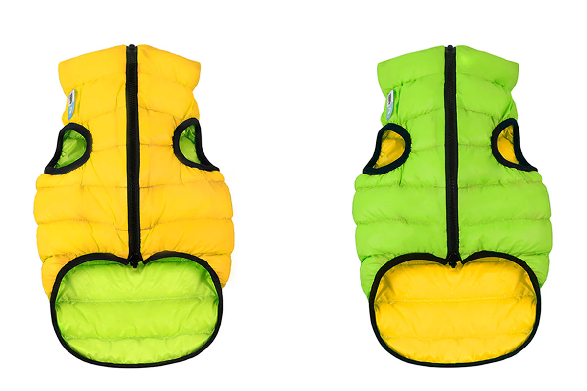 Reversible AiryVest in Light Green and Yellow (FINAL SALE)
