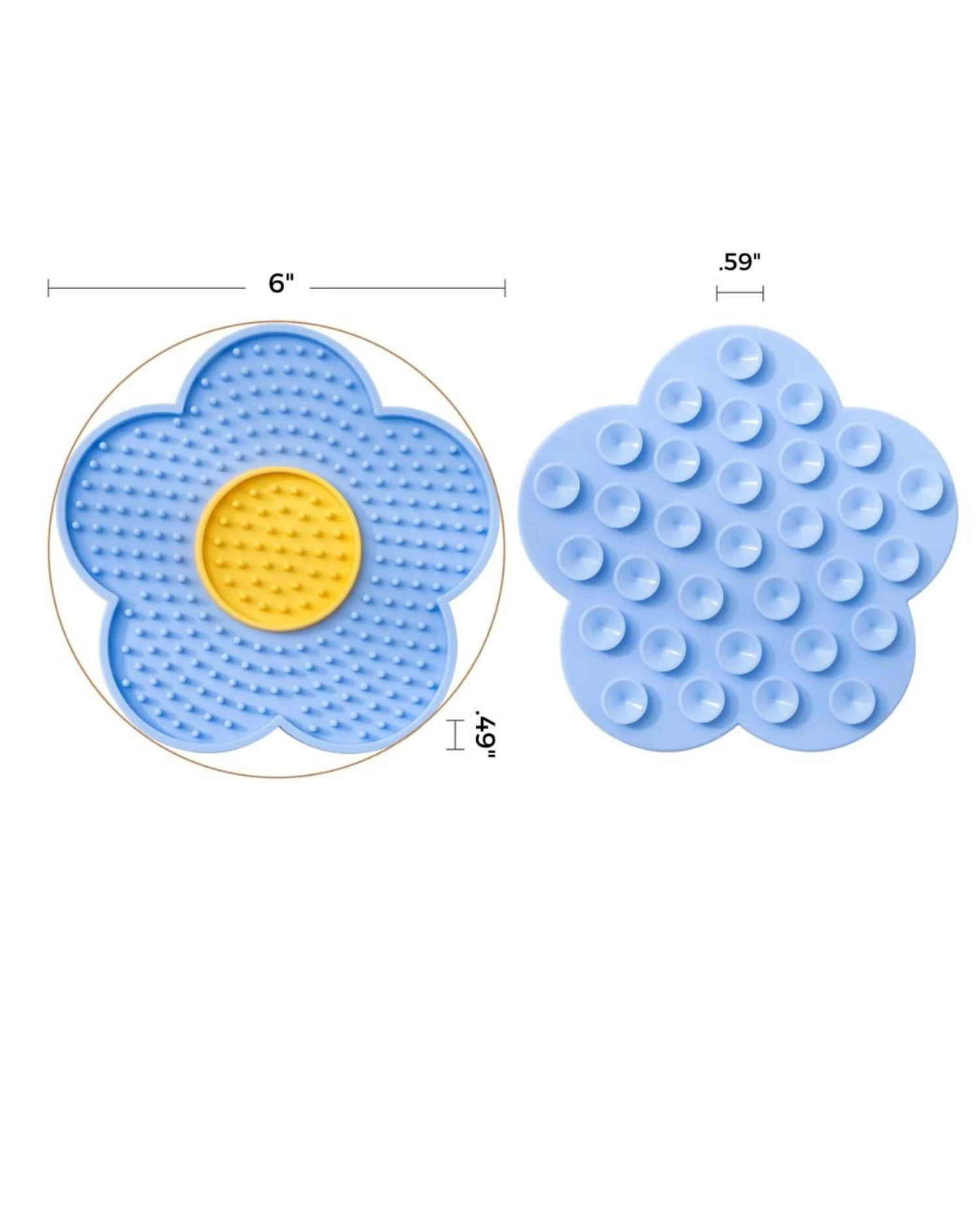 Coming Up Daisies Suction Cup Lick Mat - Image 6