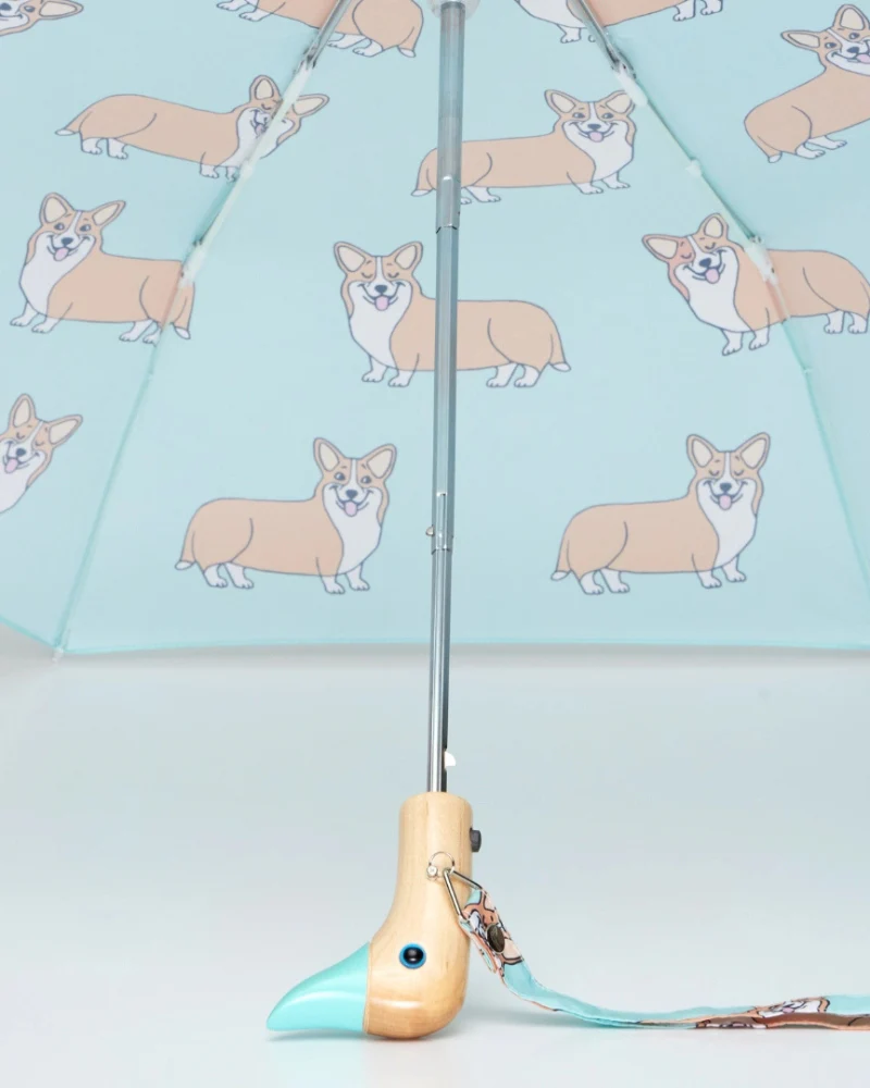 Compact Eco-Friendly Umbrella (in Doxie, Frenchie, Corgi, Matisse, Arty Cats) - Image 17
