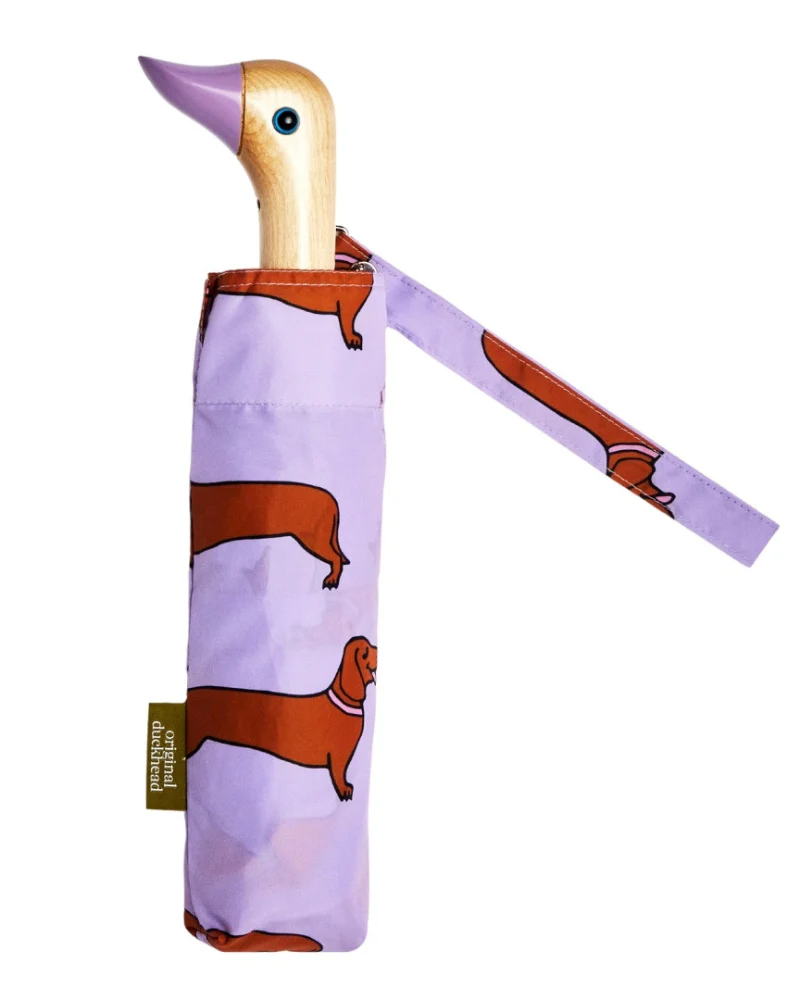 Compact Eco-Friendly Umbrella (in Doxie, Frenchie, Corgi, Matisse, Arty Cats) - Image 7