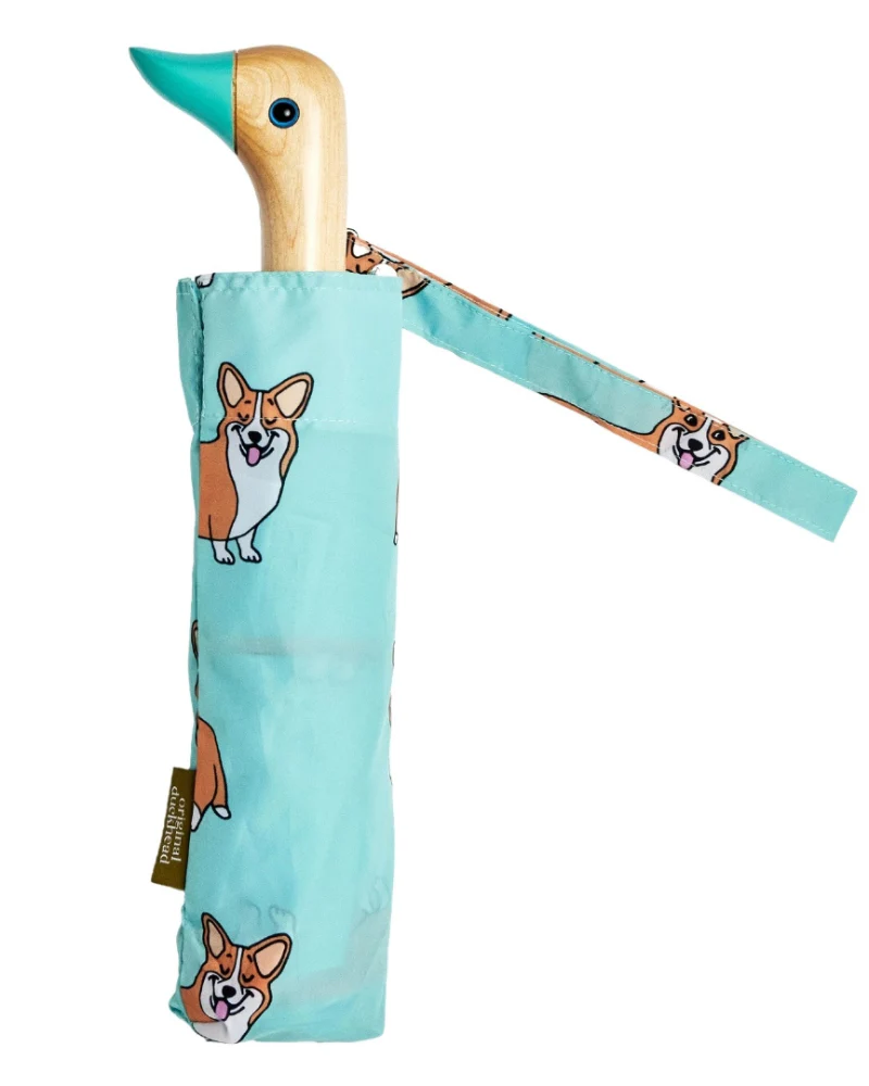 Compact Eco-Friendly Umbrella (in Doxie, Frenchie, Corgi, Matisse, Arty Cats) - Image 9