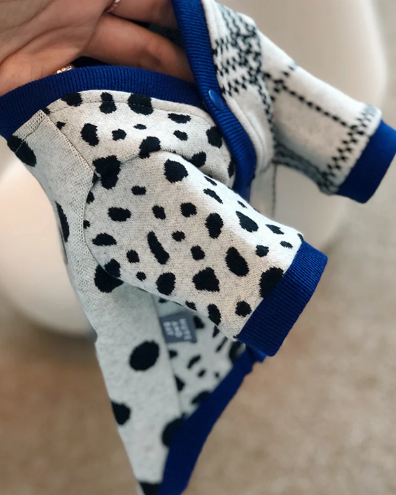 Dalmatian Dot Cardigan for Dogs (FINAL SALE) - Image 4