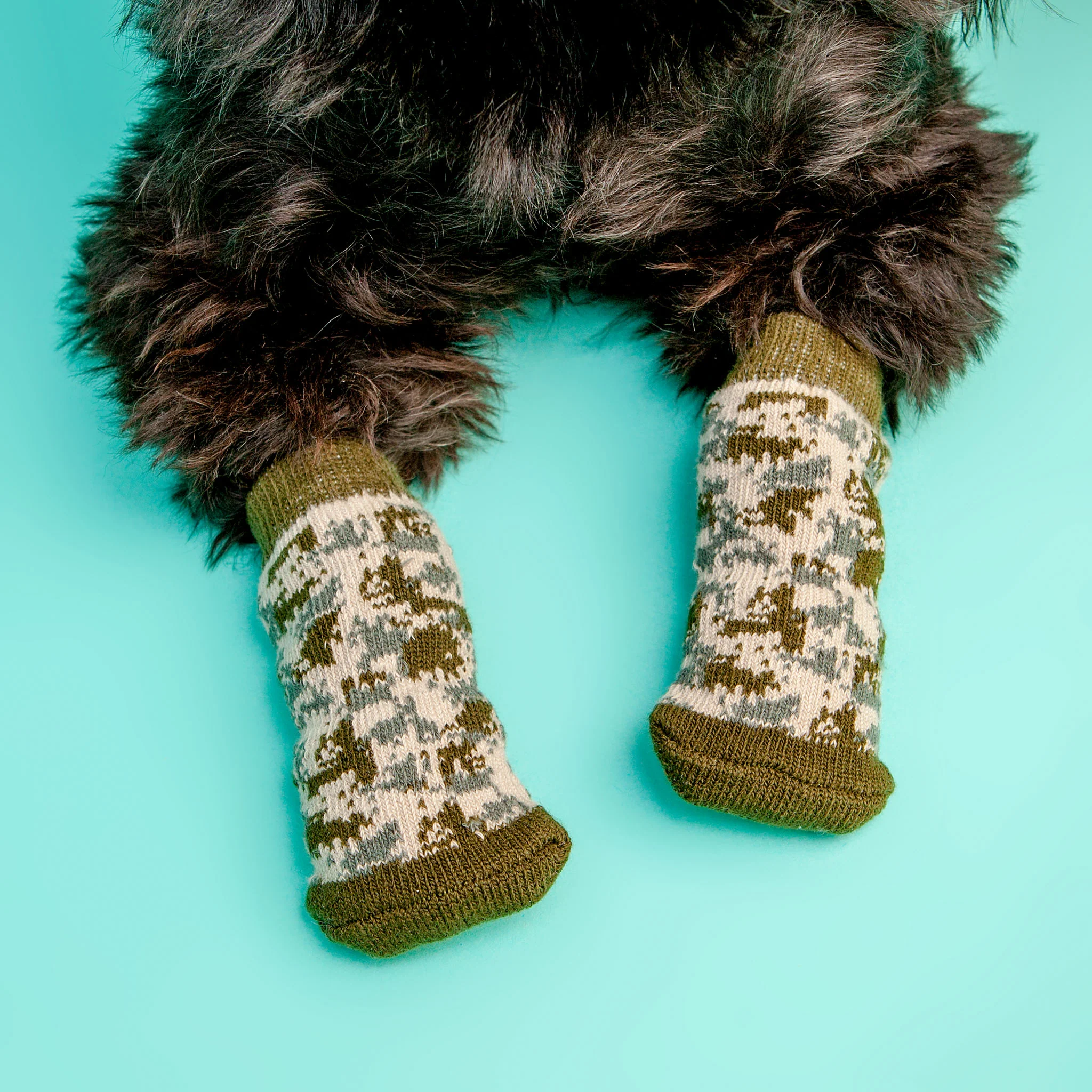 Non-Skid Dog Socks in Camo (FINAL SALE) - Image 2