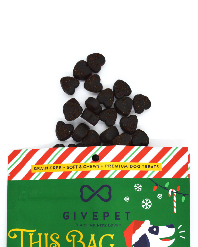 Peppermint Bark Holiday Dog Treats - Image 2