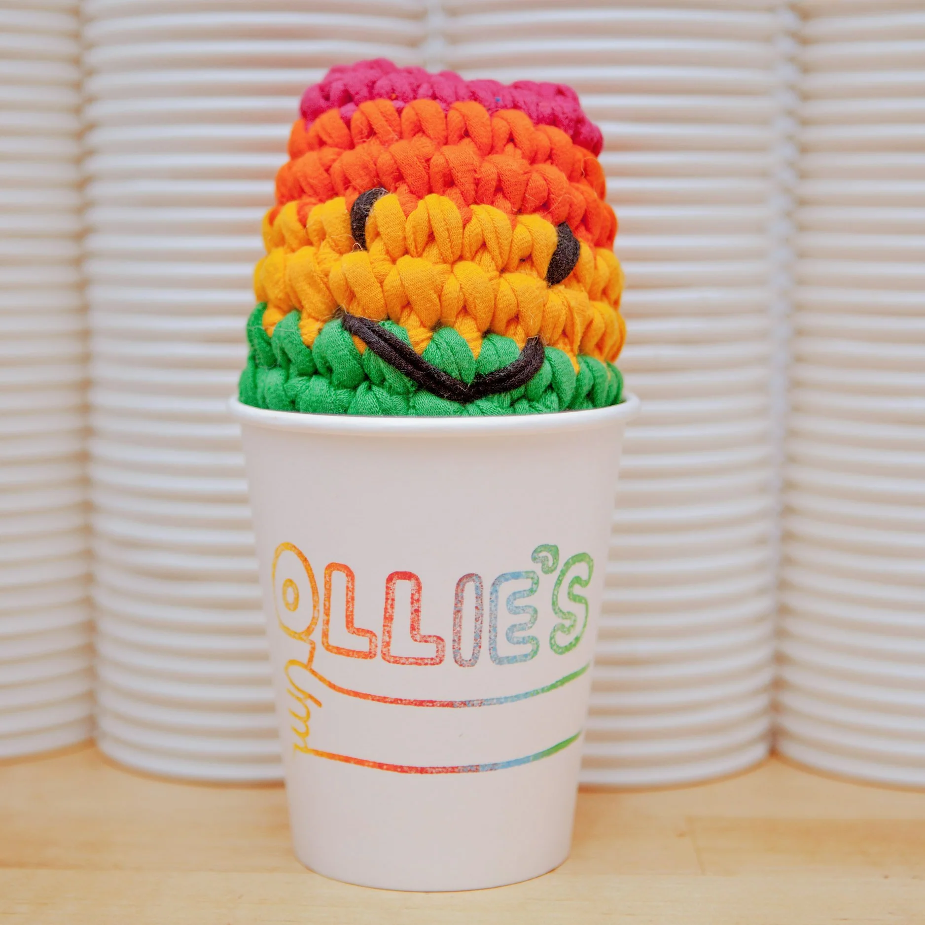 WARE of the DOG | Crochet Popsicle Toy - Image 2