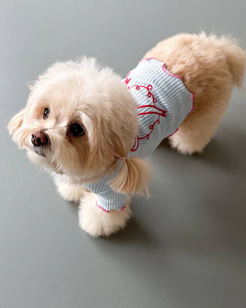 Coquette Bow Dog T-Shirt - Image 6