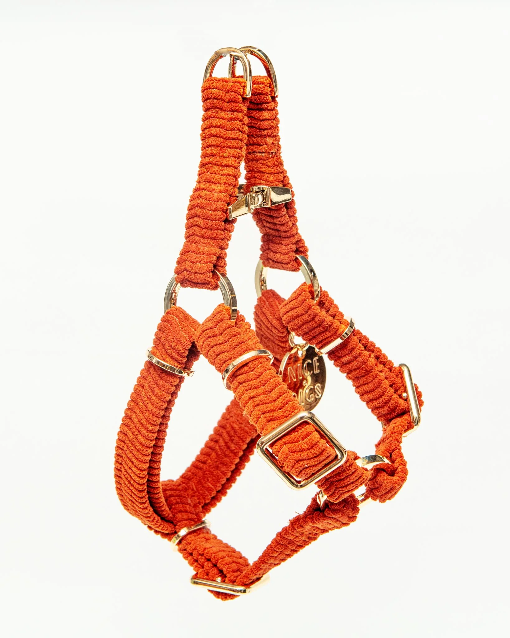 Cord Dog Harness in Rust (FINAL SALE)