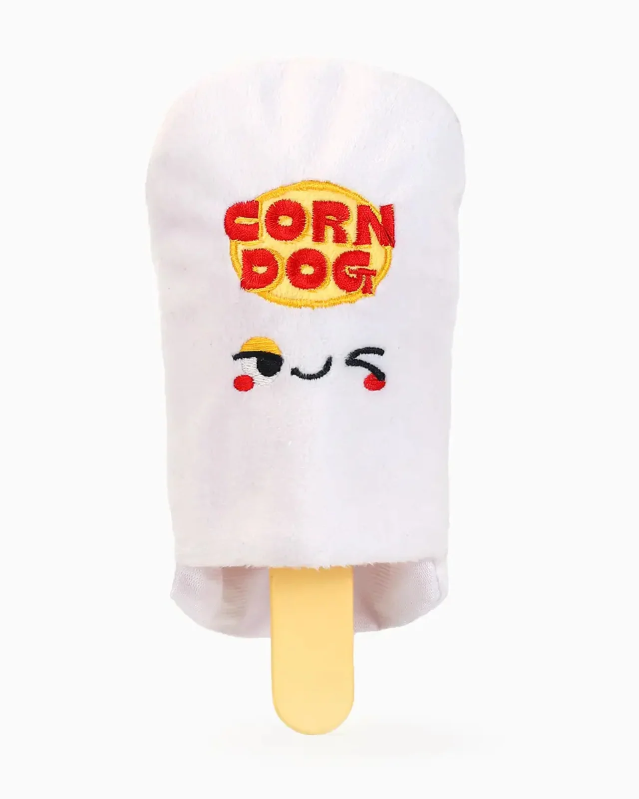 Corn dog Dog Squeaky + Crinkle Dog Toy (FINAL SALE) - Image 3