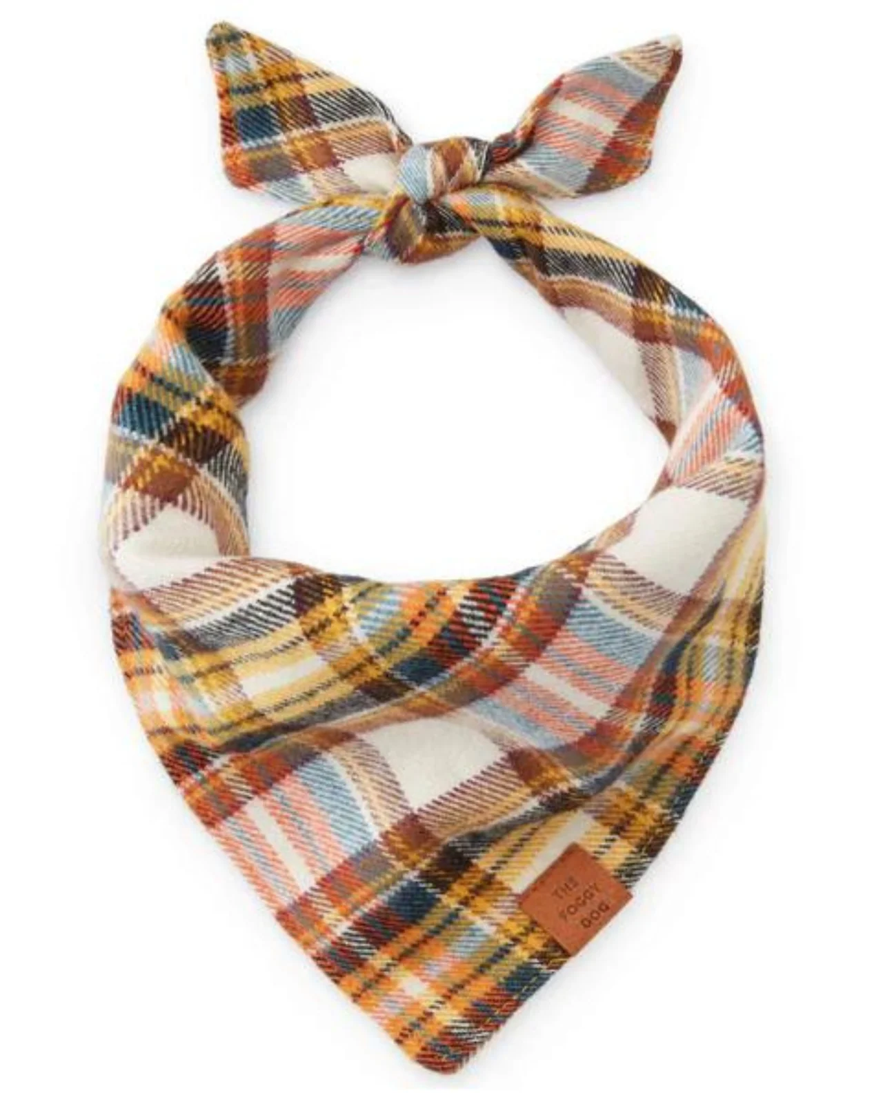 Cornucopia Flannel Fall Dog Bandana (Made in the USA) (FINAL SALE) - Image 4