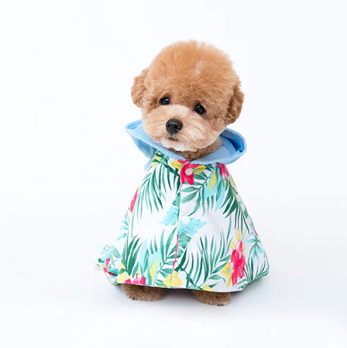 COTE A COTE | Krunk Bathrobe in Hawaiian Print - Image 4