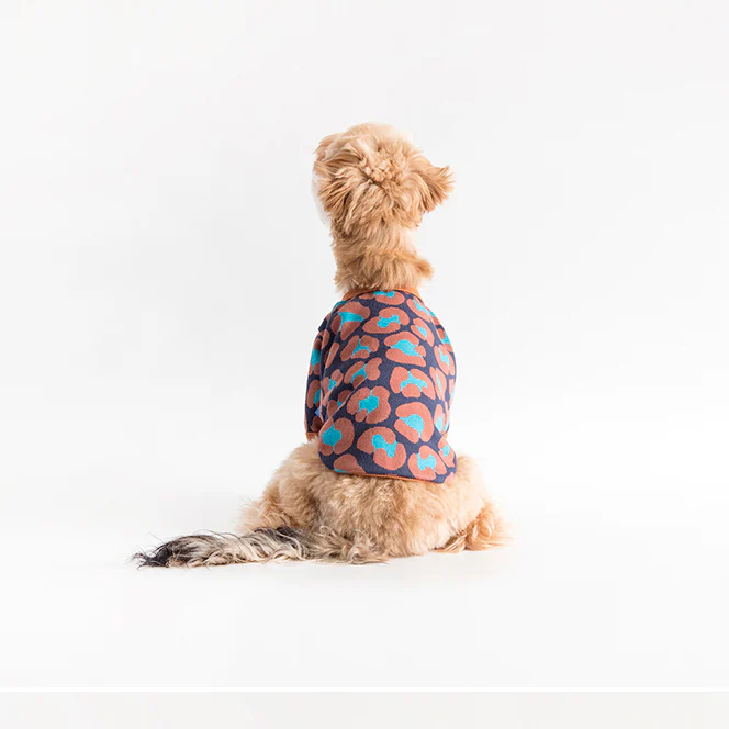 COTE A COTE | Leopard Cardigan in Brown - Image 4