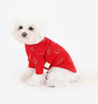 COTE A COTE | Polar Bear T-Shirt in Red - Image 2