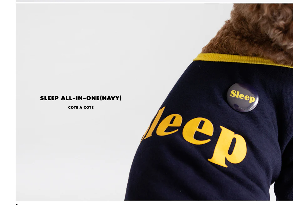 COTE A COTE | SLEEP All-In-One in Navy - Image 4