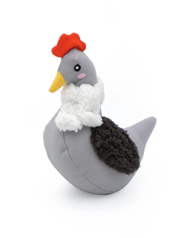 Cotton Cuddler Chicken Squeaky Plush Dog Toy (FINAL SALE) - Image 3