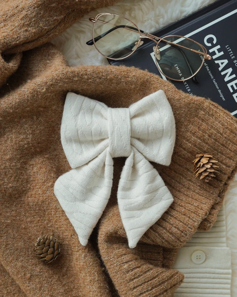 Cream Dog Sailor Bow-Tie - Image 2