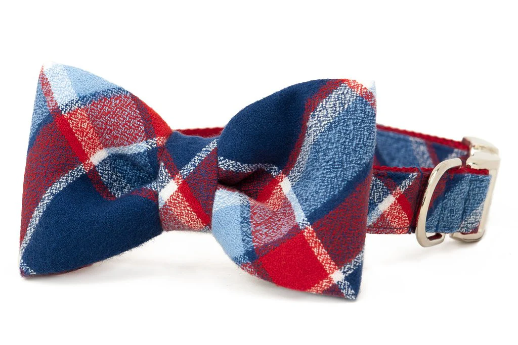CREW LA LA | Seaside Flannel Bow Tie