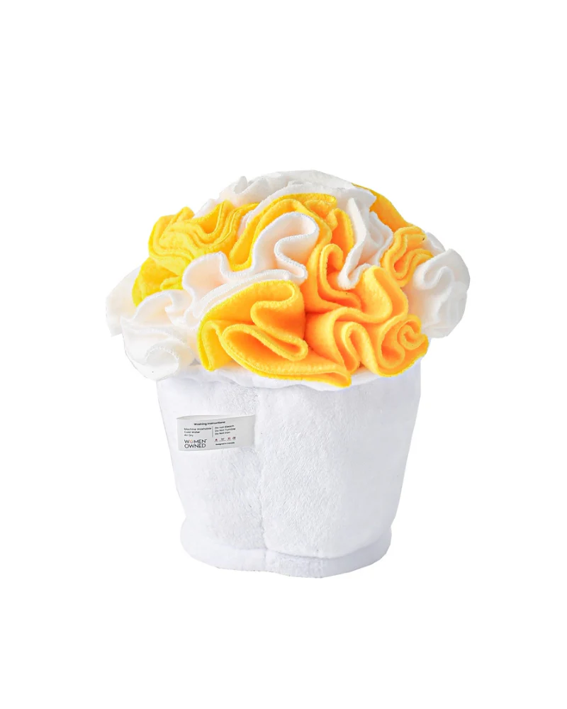 Crinkly Popcorn Dog Snuffle Toy - Image 5