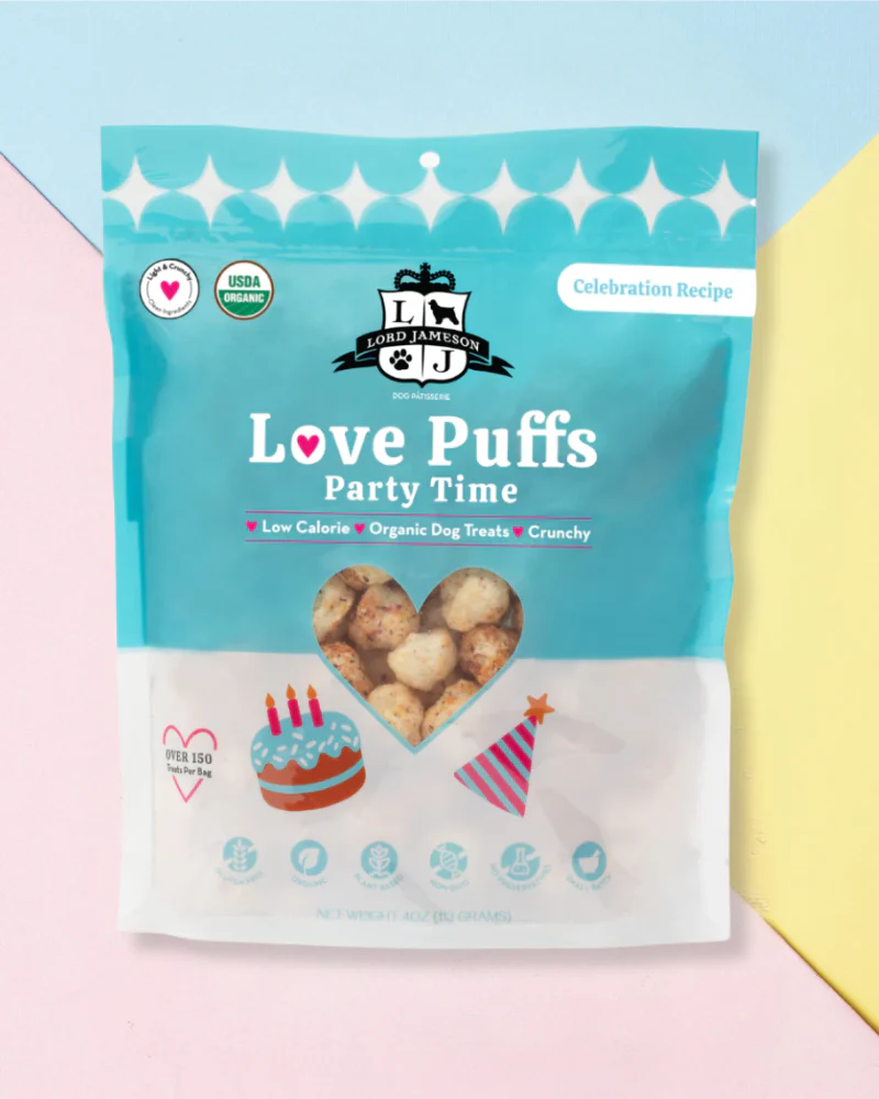 Crispy Party Time Organic Dog Treats