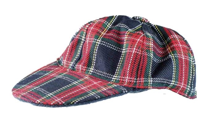 CROCI | British Cap in Red Plaid - Image 2