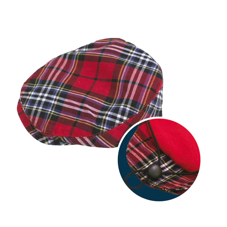 CROCI | Plaid Cap + Scarf Set - Image 3