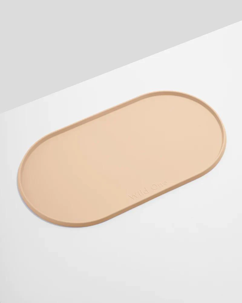 Curved Silicone Placement in Tan - Image 3