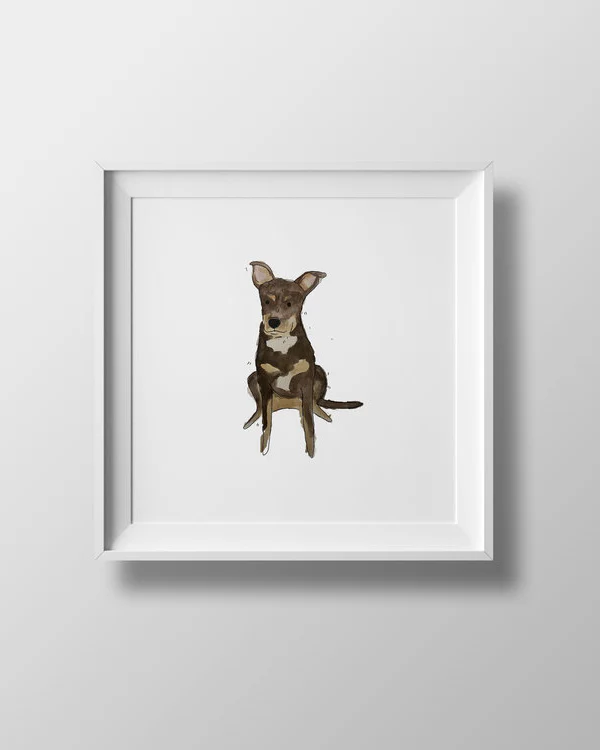 Custom Watercolor Pet Portrait (Email Copy Only) - Image 8