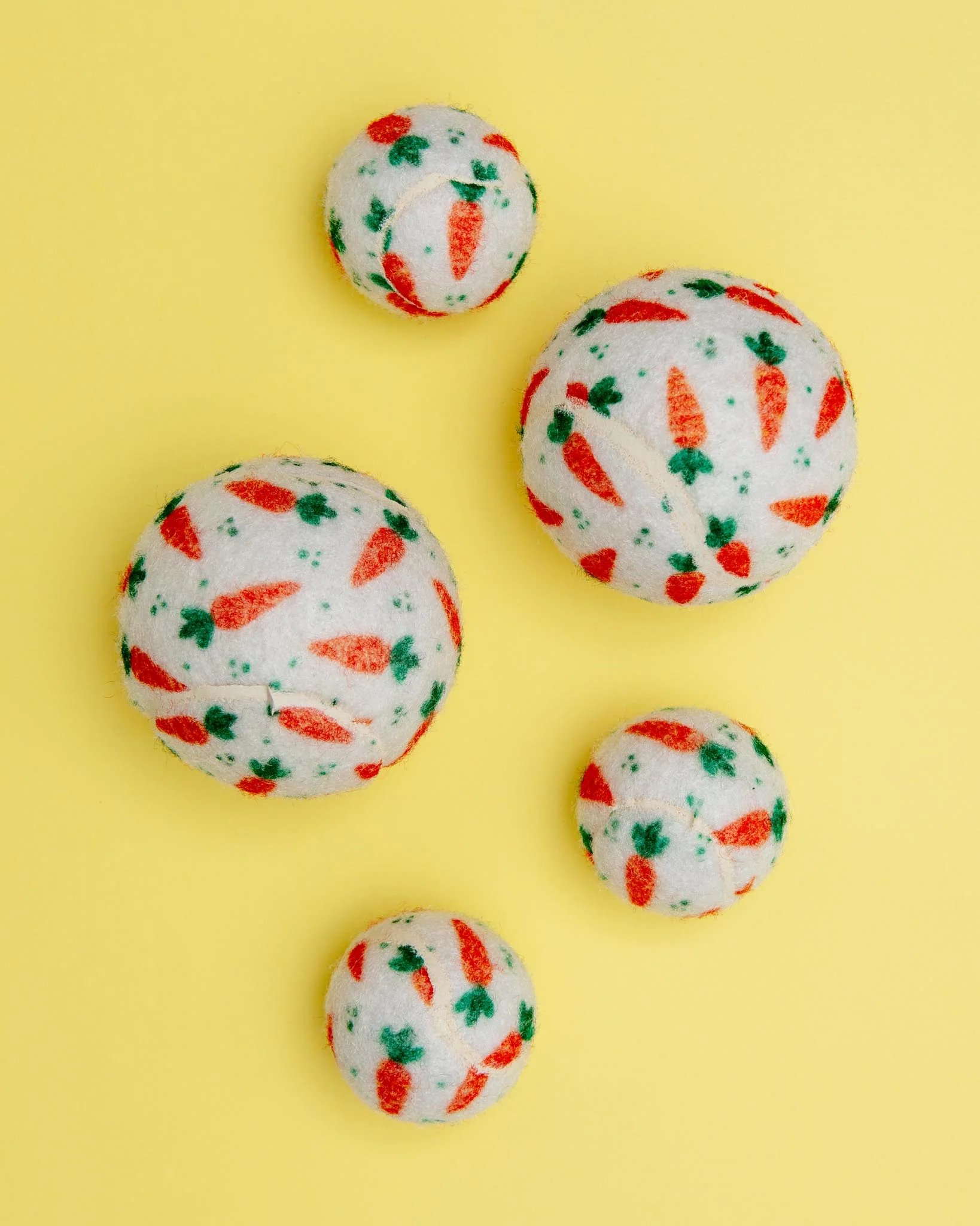 Cutest Carrots Tennis Ball (Mini or Regular Size)