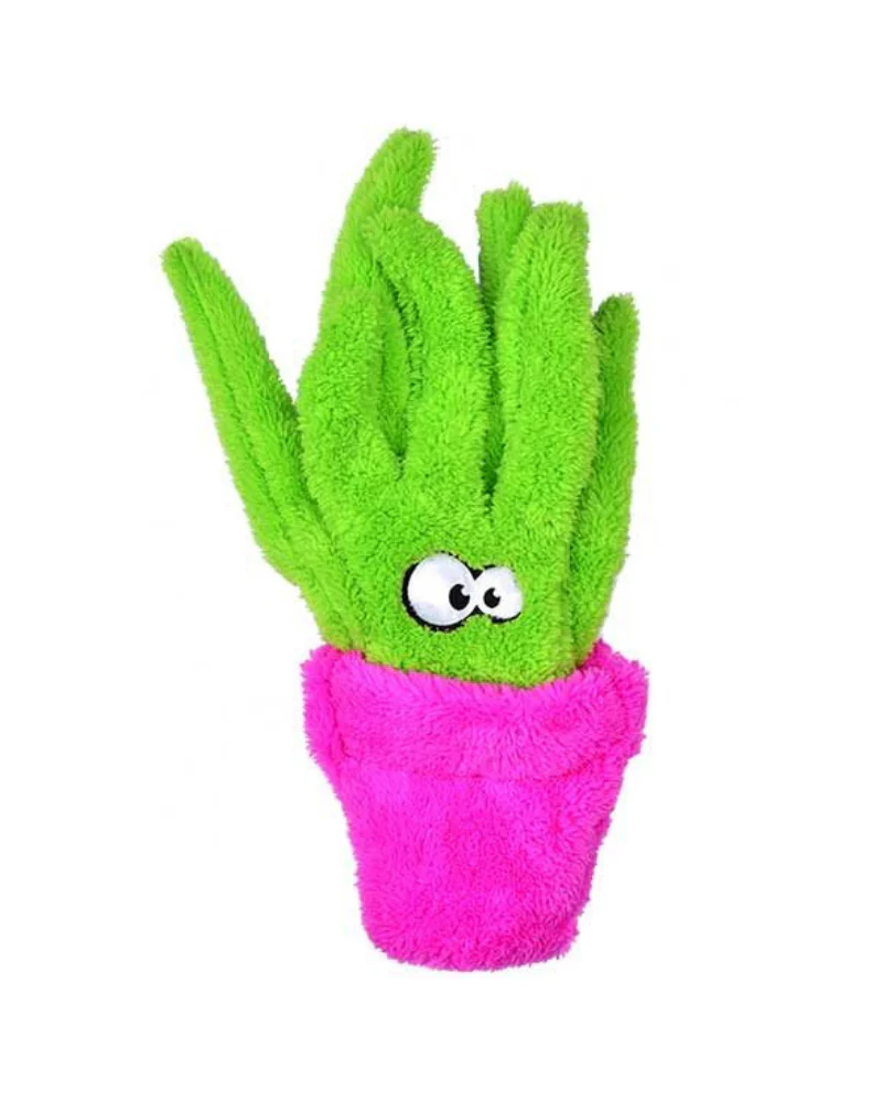 Potted Aloe Vera Unstuffed Dog Toy (Made in the USA) << CLEARANCE >> - Image 3
