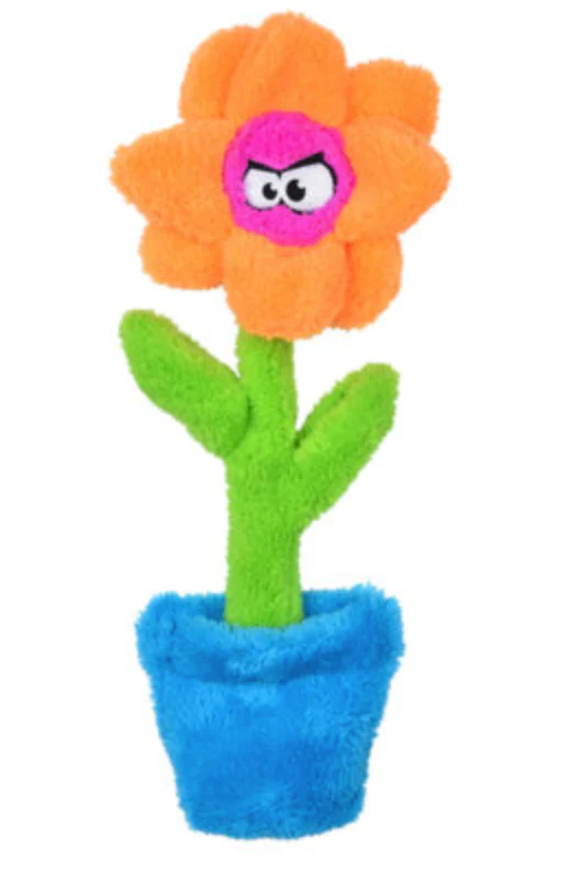 Pretty Potted Flower Unstuffed Dog Toy (Made in the USA) << FINAL SALE >> - Image 10