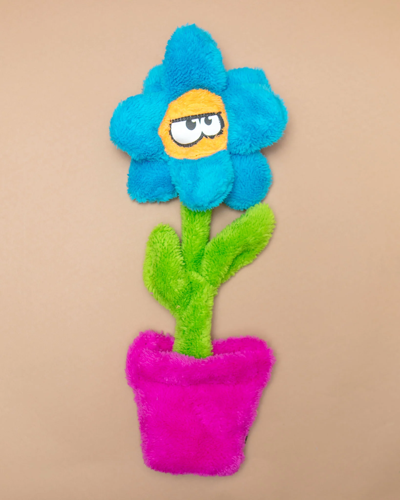 Pretty Potted Flower Unstuffed Dog Toy (Made in the USA) << FINAL SALE >> - Image 4