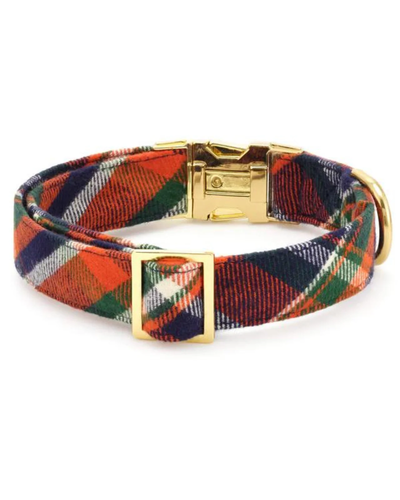 Dakota Plaid Flannel Dog Collar (Made in the USA) - Image 3