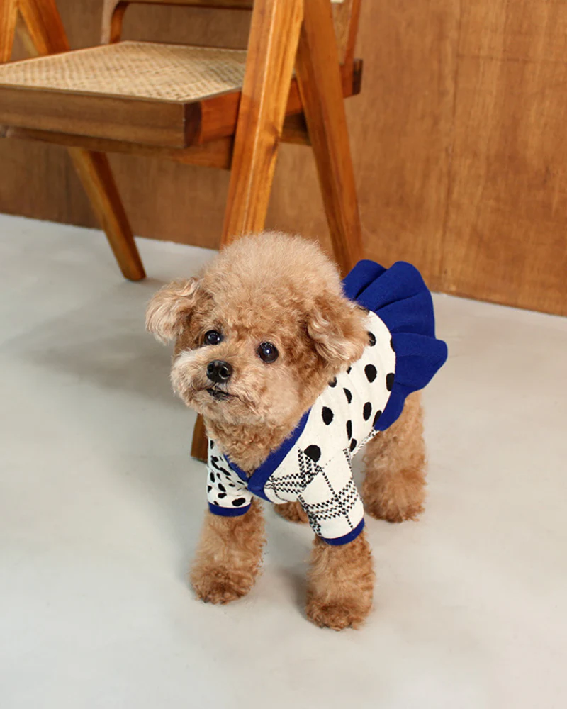 Dalmatian Dot Cardigan Dress (FINAL SALE) - Image 2