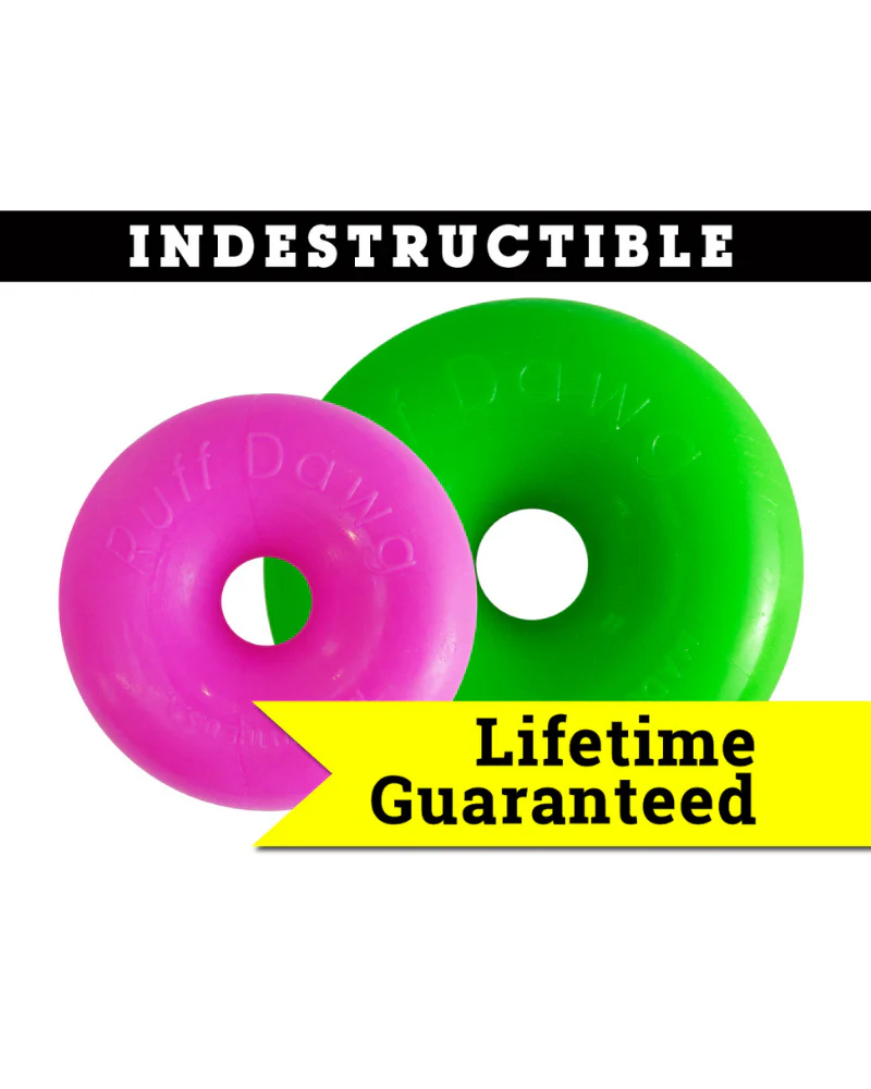 Dawg-Nut Rubber Dog Toy (Made in the USA) - Image 6