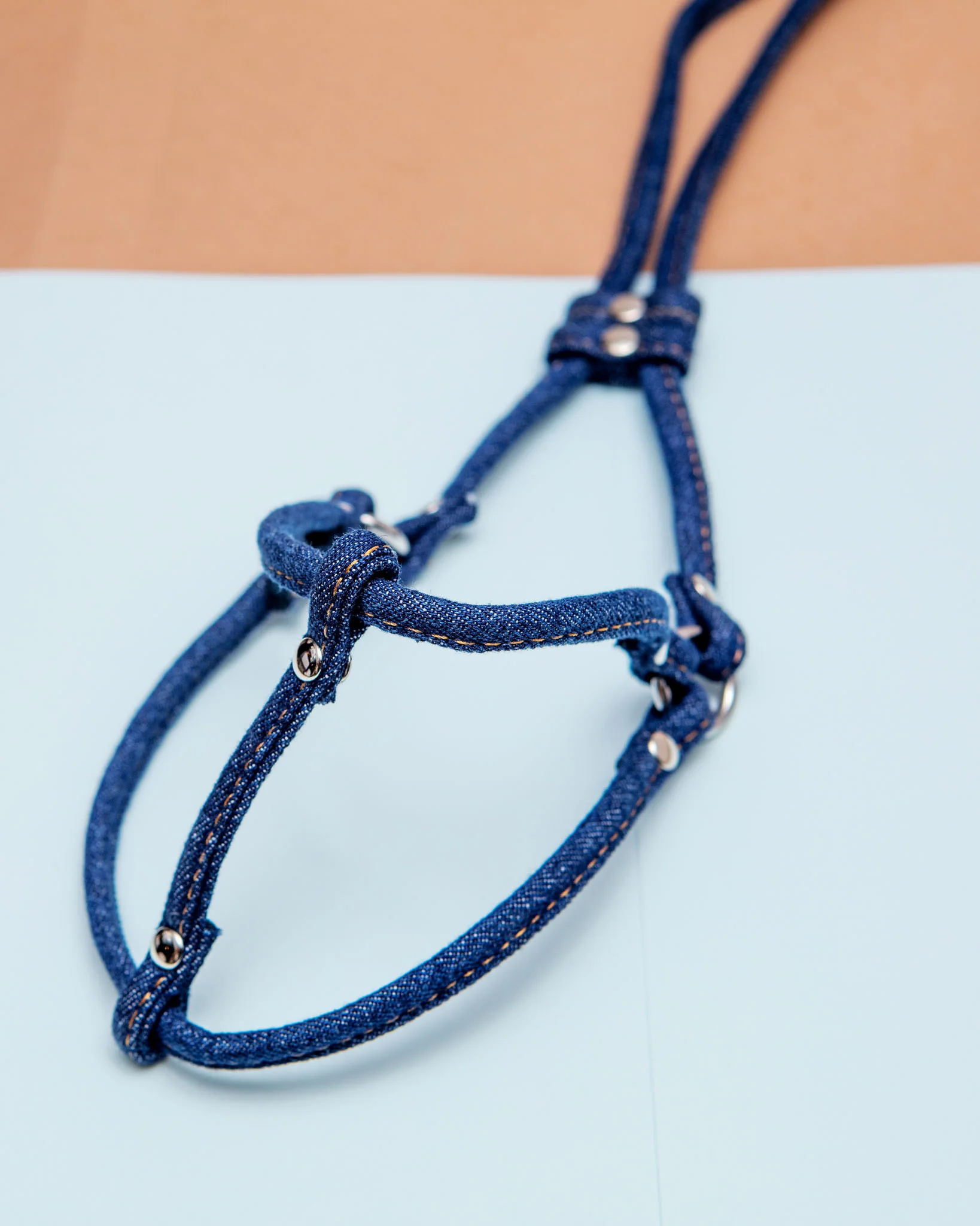 Denim Step-In Adjustable Dog Harness (Made in the USA) - Image 4